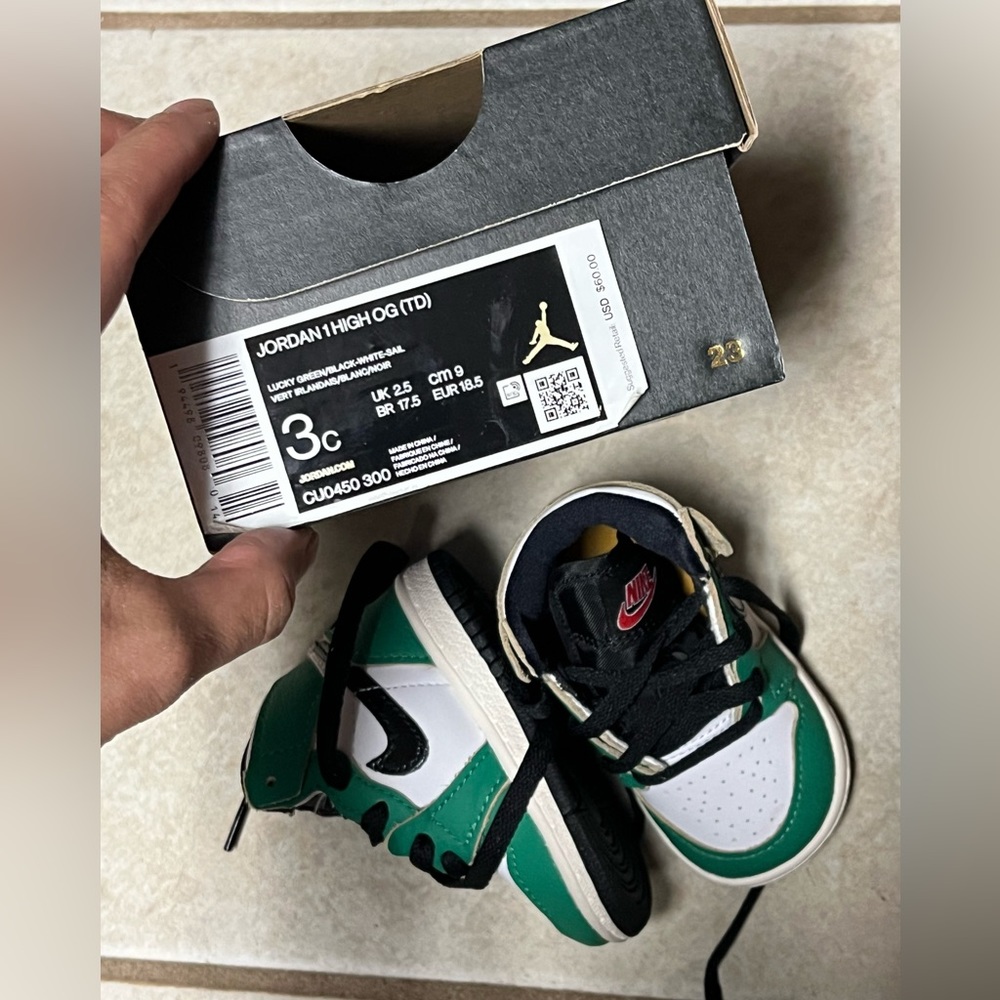 Jordan 1 Lucky Green